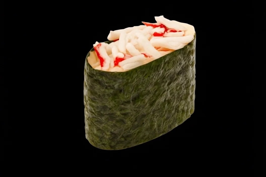 Гункан с крабом