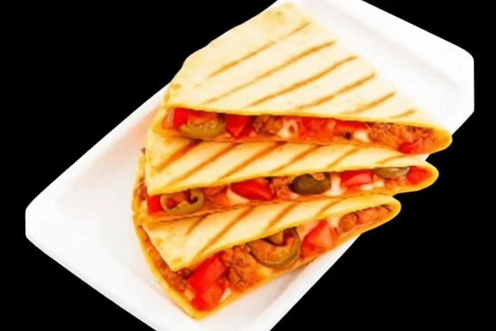 Кесадилия с говядиной и острым перцем 