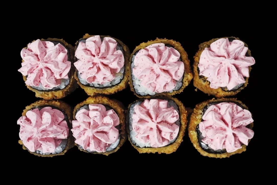 Вулкан темпура с креветкой