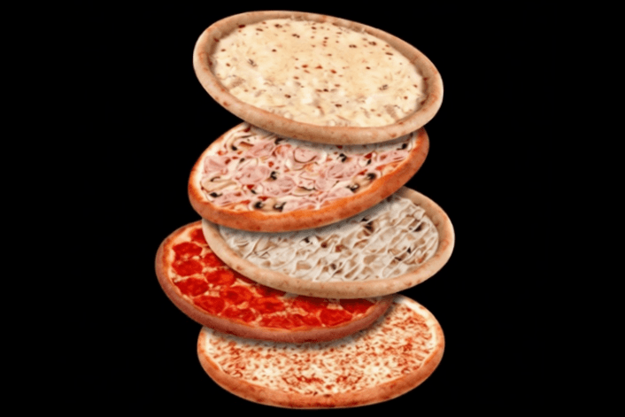 5 Пицц на компанию