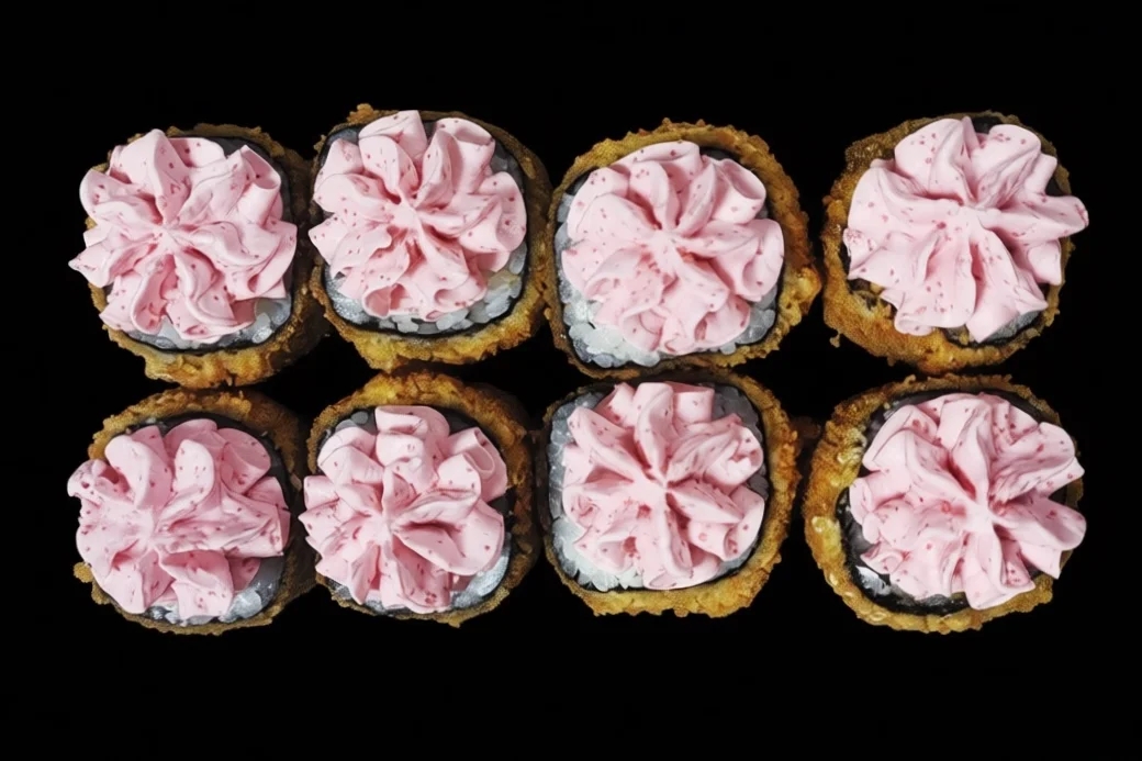 Вулкан темпура с крабом 