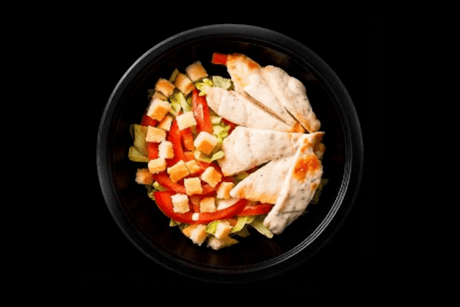 Цезарь с курицей