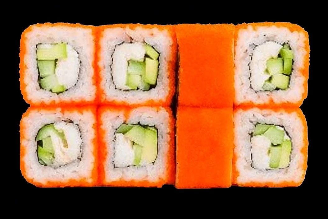 Калифорния с креветкой 